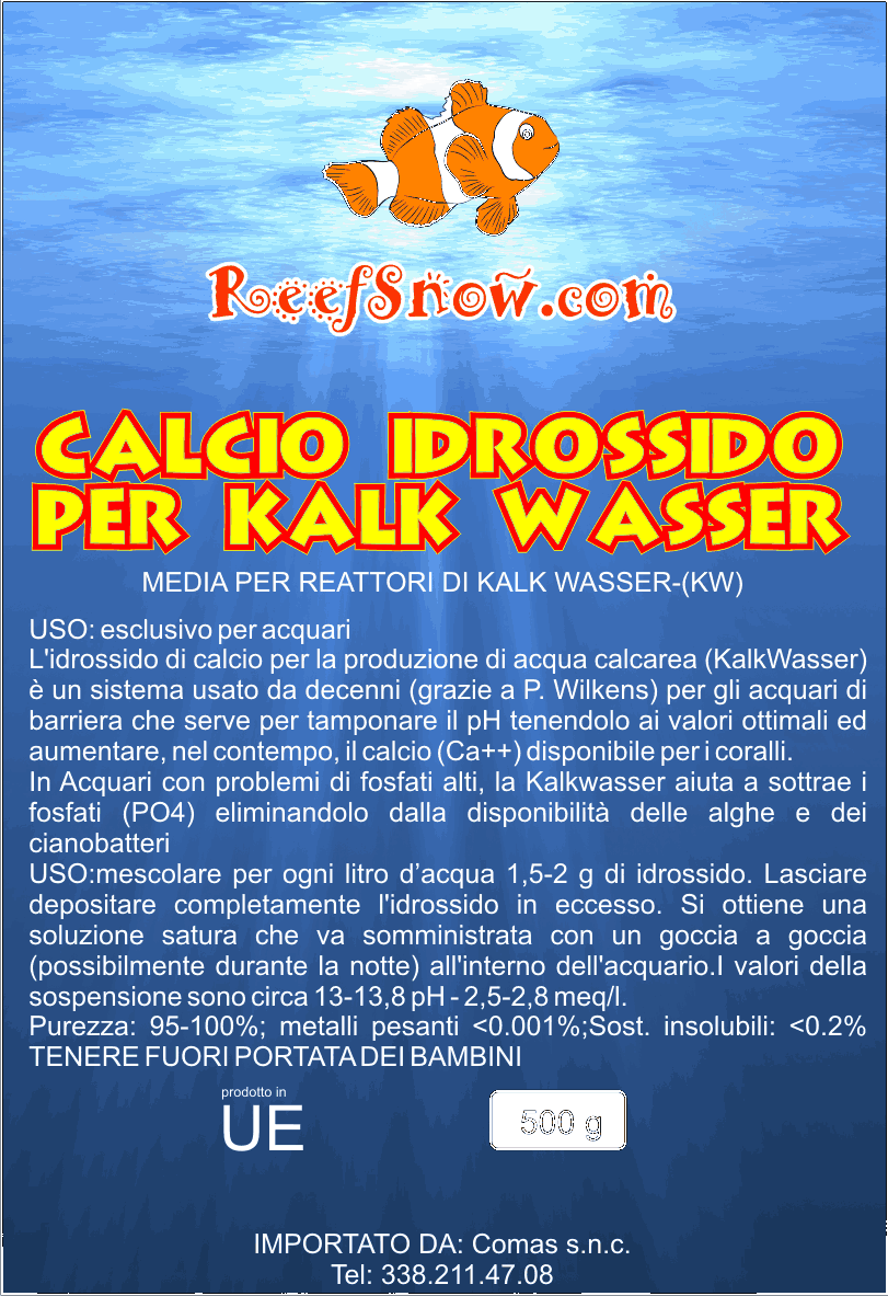 Kalkwasser - Idrossido di Calcio